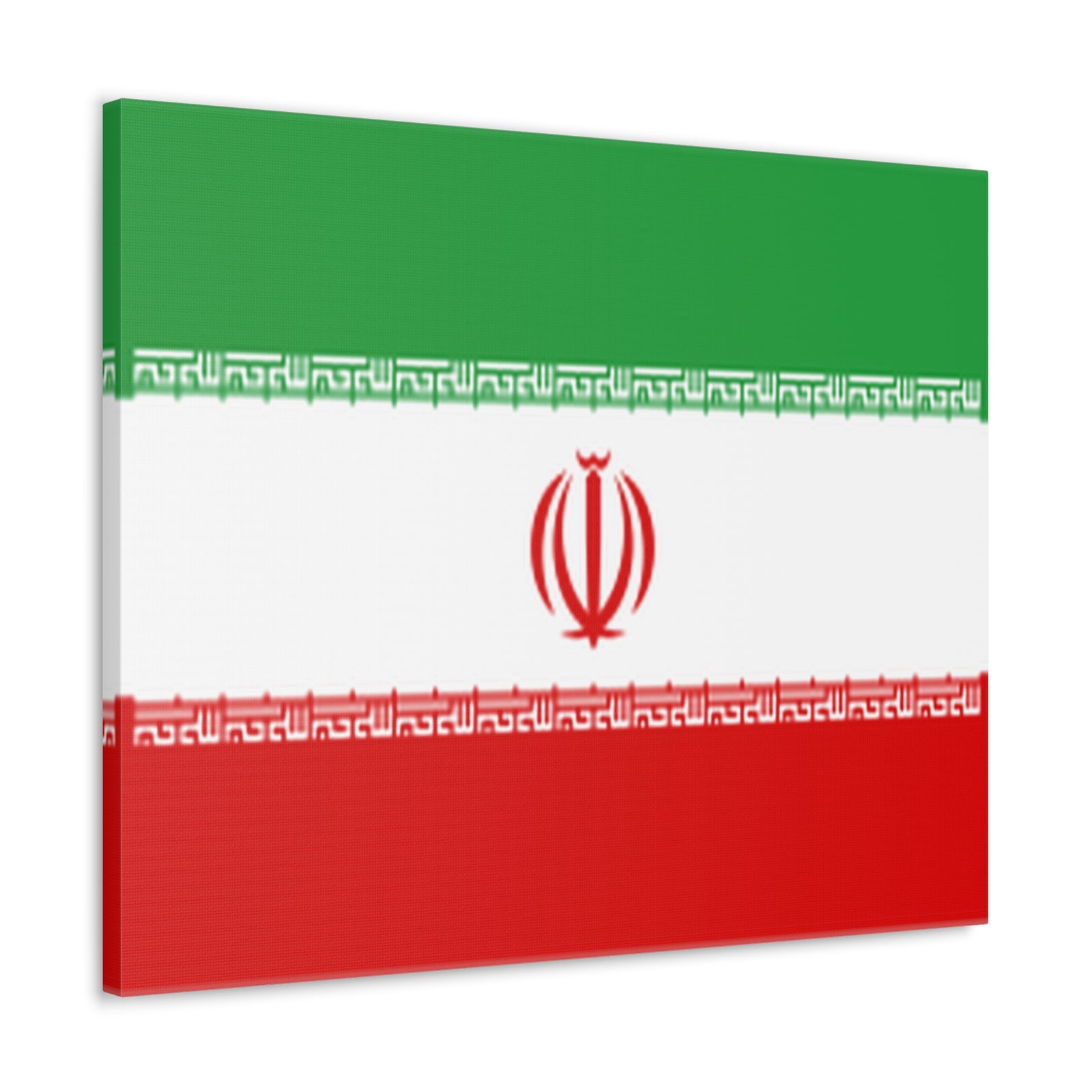 Iran Country Flag Canvas Vibrant Wall Art Unframed Home Decor-Express Your Love Gifts