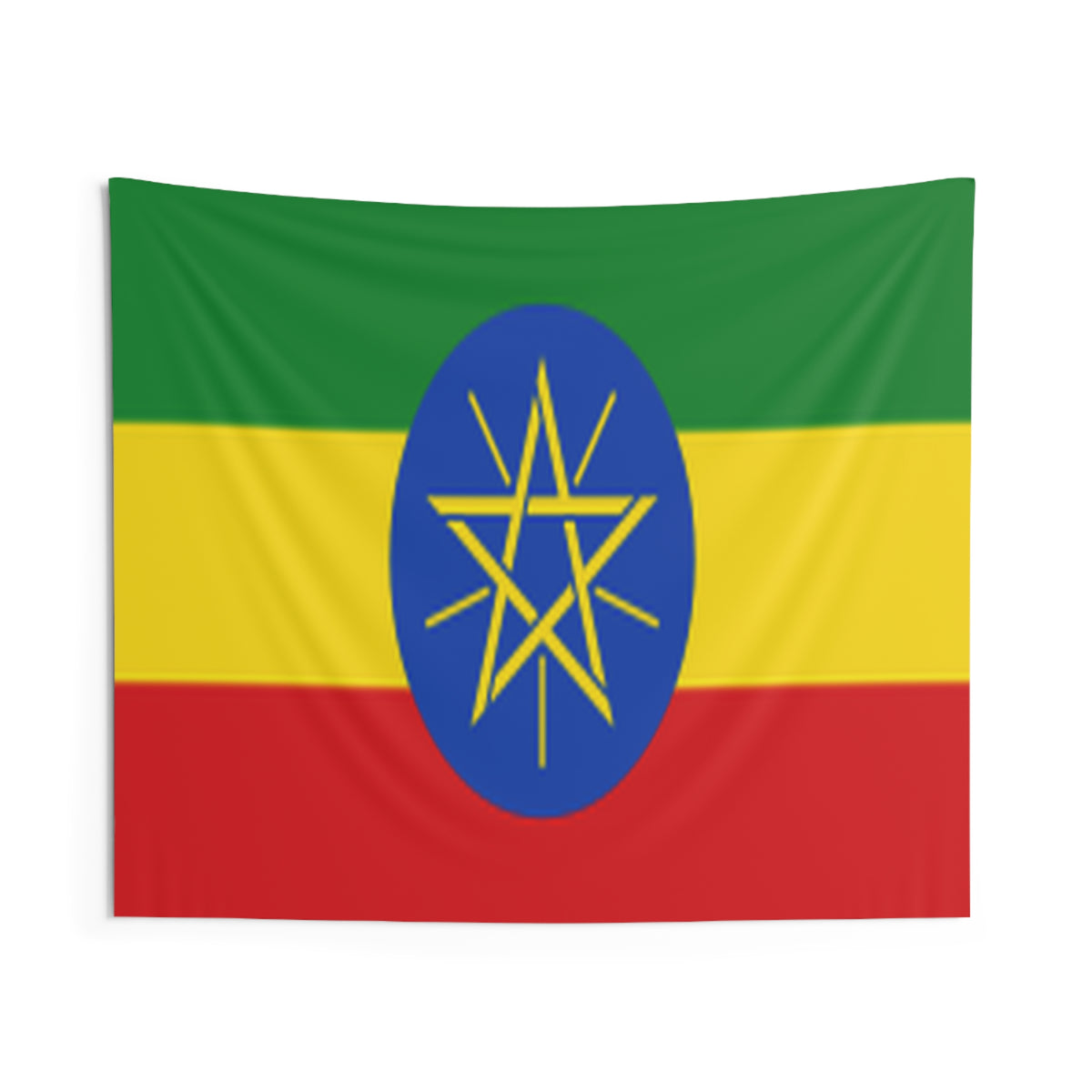 Ethiopia Country Flag Wall Hanging Tapestry-Express Your Love Gifts