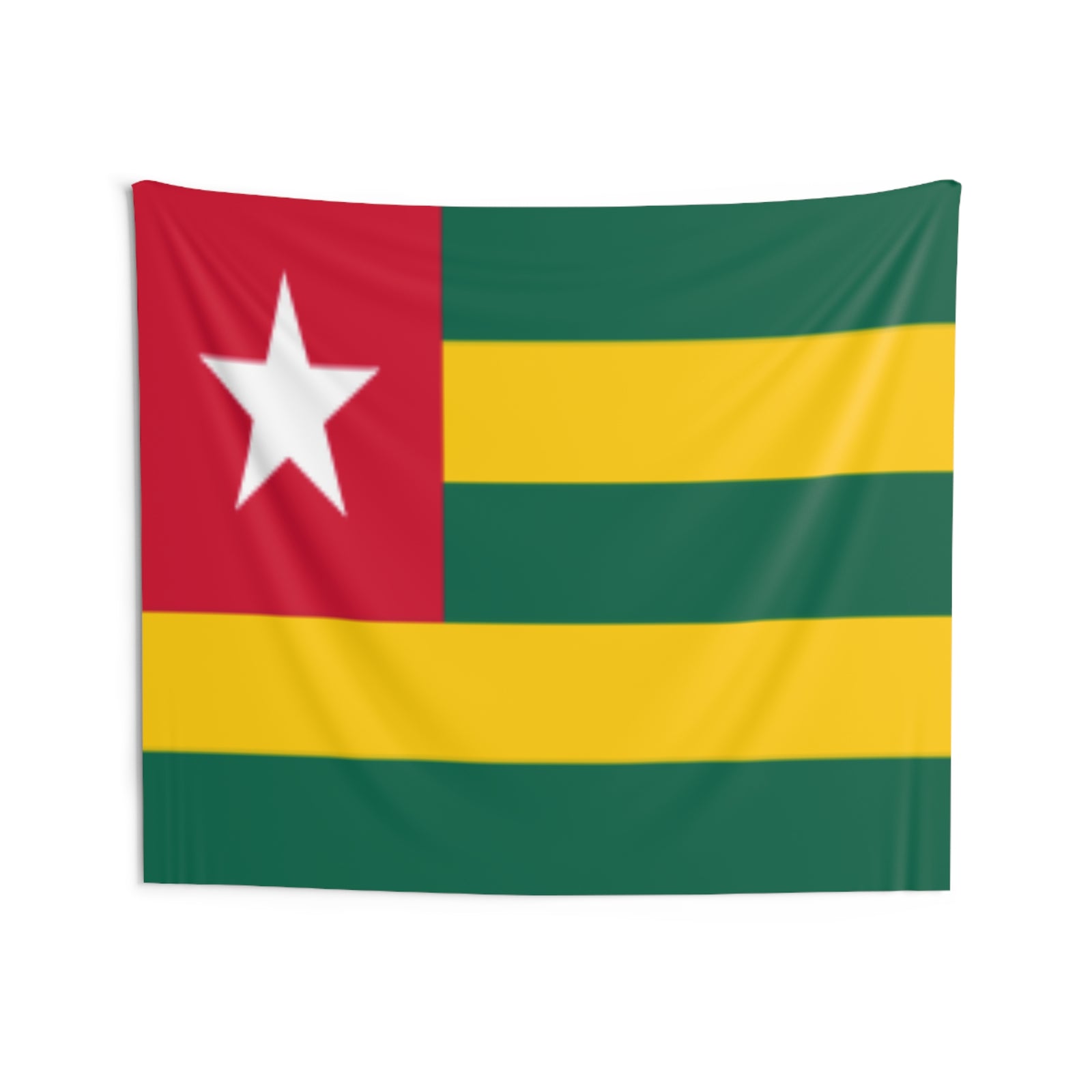 Togo Country Flag Wall Hanging Tapestry-Express Your Love Gifts