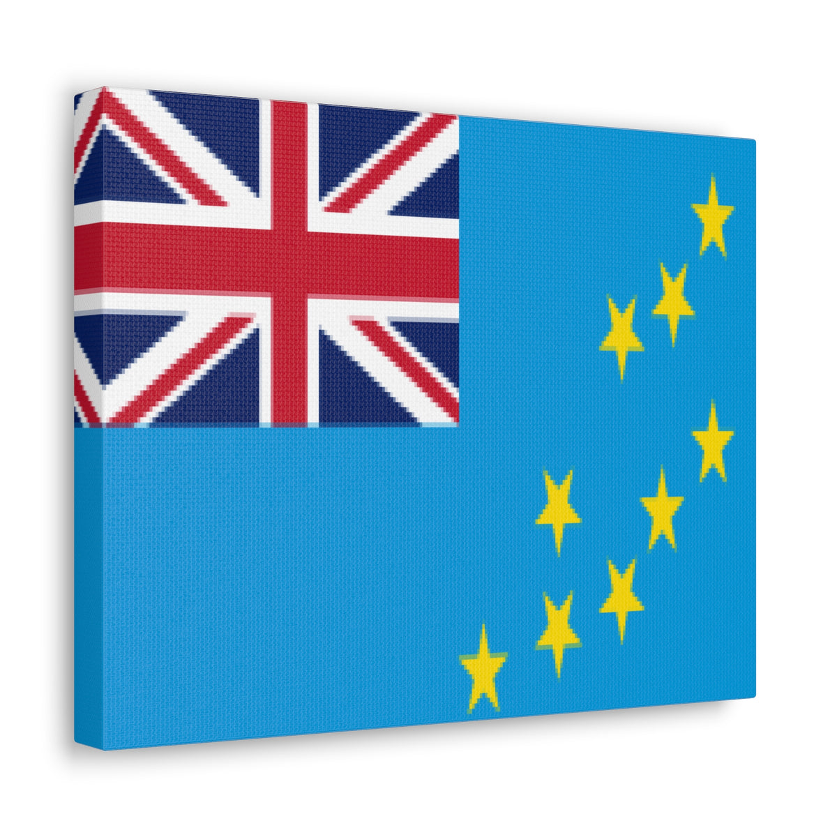 Tuvalu Country Flag Canvas Vibrant Wall Art Unframed Home Decor-Express Your Love Gifts