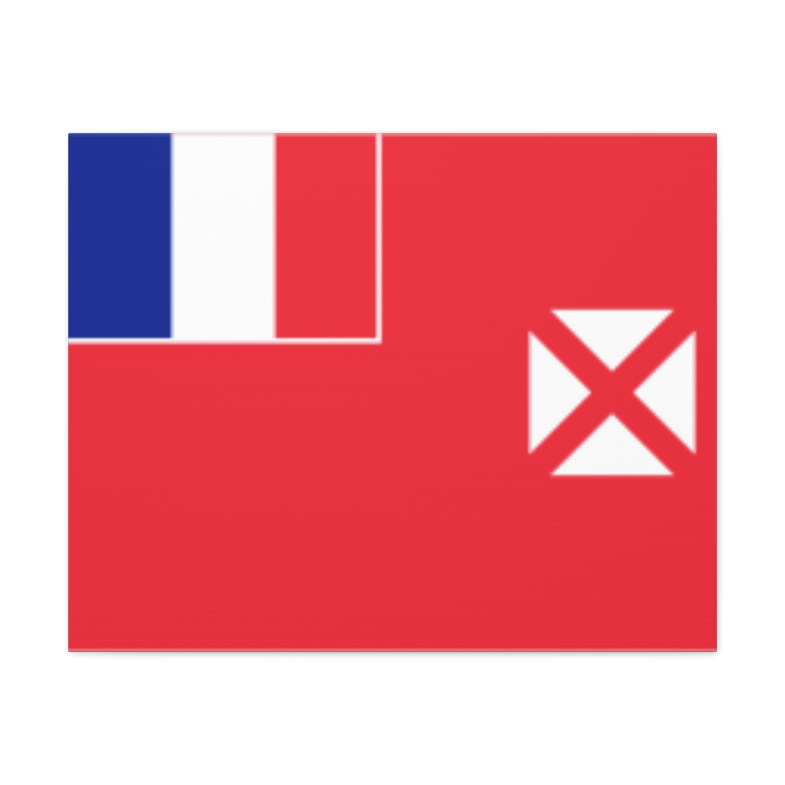 Wallis and Futuna Country Flag Canvas Vibrant Wall Art Unframed Home Decor-Express Your Love Gifts