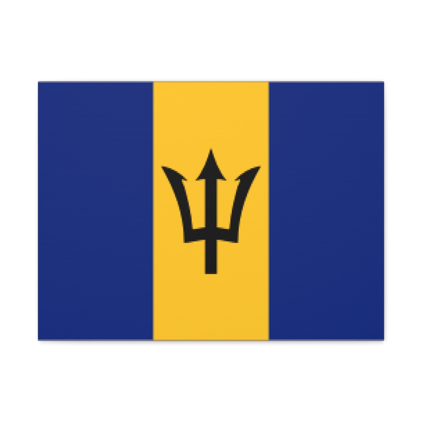 Barbados Country Flag Canvas Vibrant Wall Art Unframed Home Decor-Express Your Love Gifts