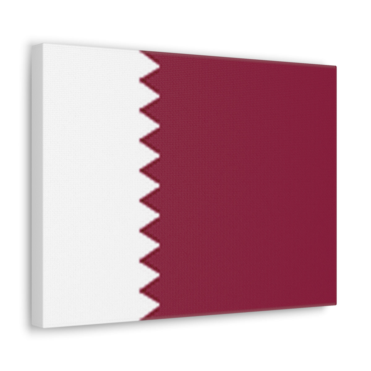 Qatar Country Flag Canvas Vibrant Wall Art Unframed Home Decor-Express Your Love Gifts