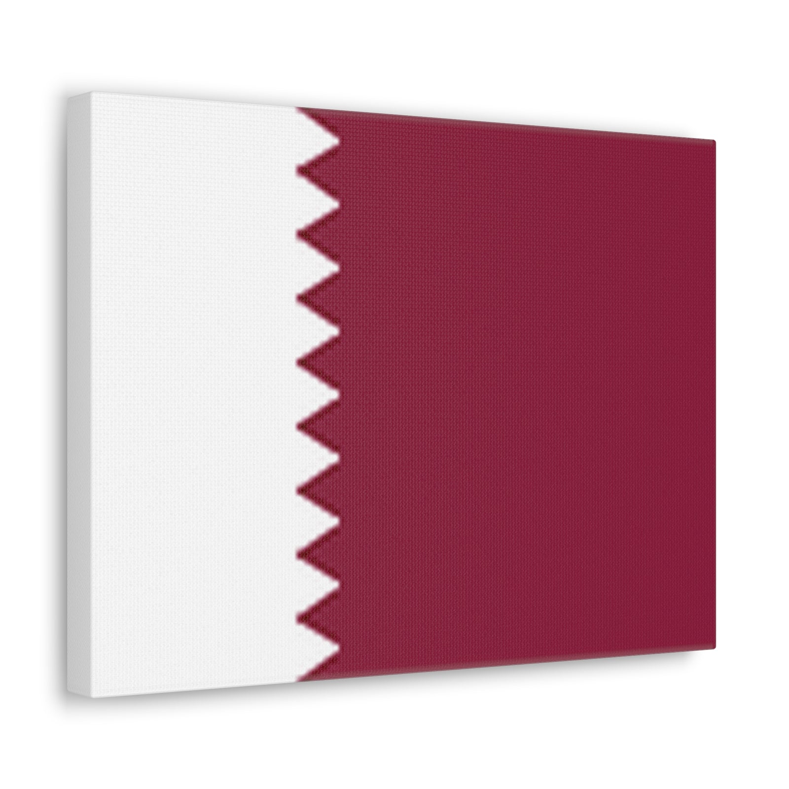Qatar Country Flag Canvas Vibrant Wall Art Unframed Home Decor-Express Your Love Gifts