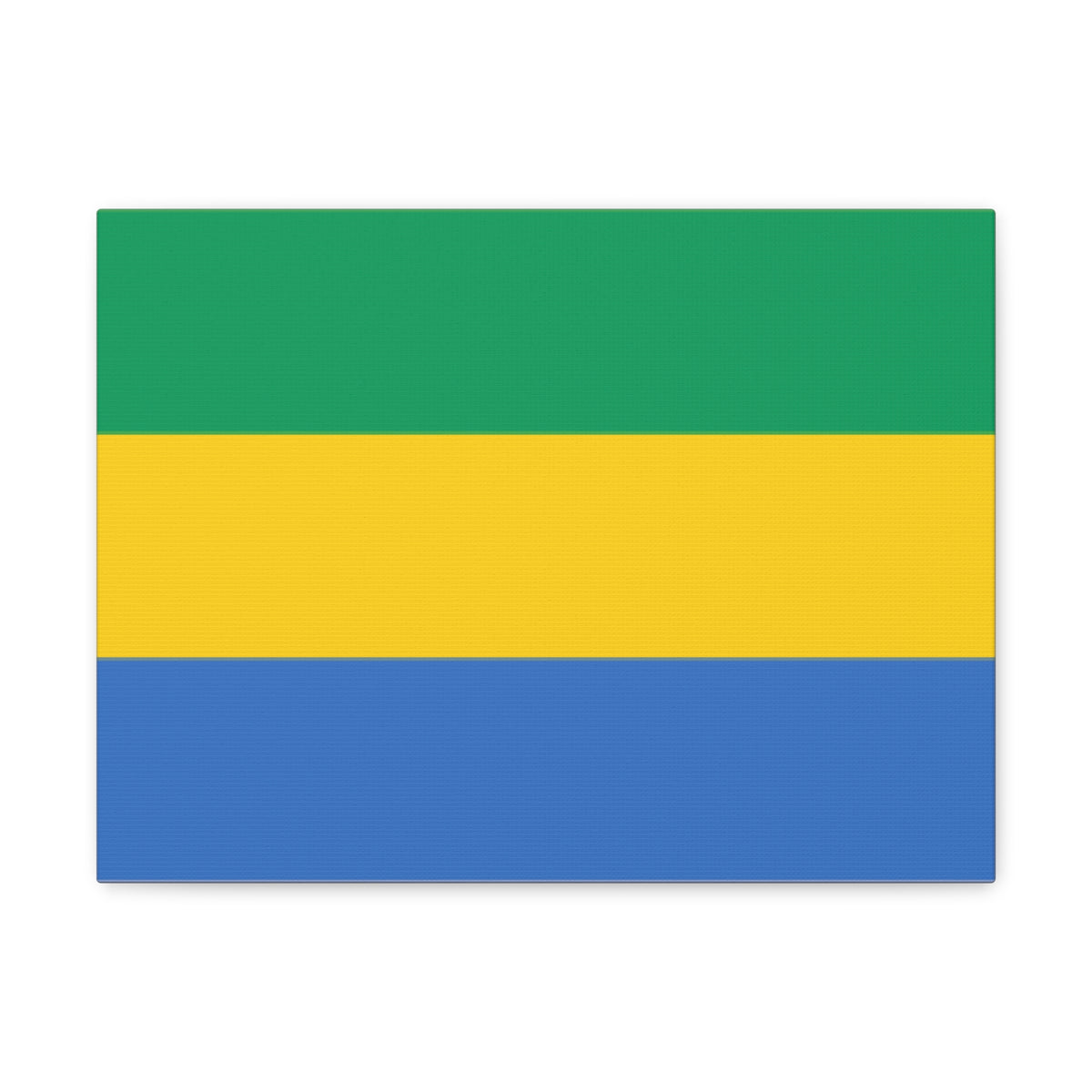 Gabon Country Flag Canvas Vibrant Wall Art Unframed Home Decor-Express Your Love Gifts
