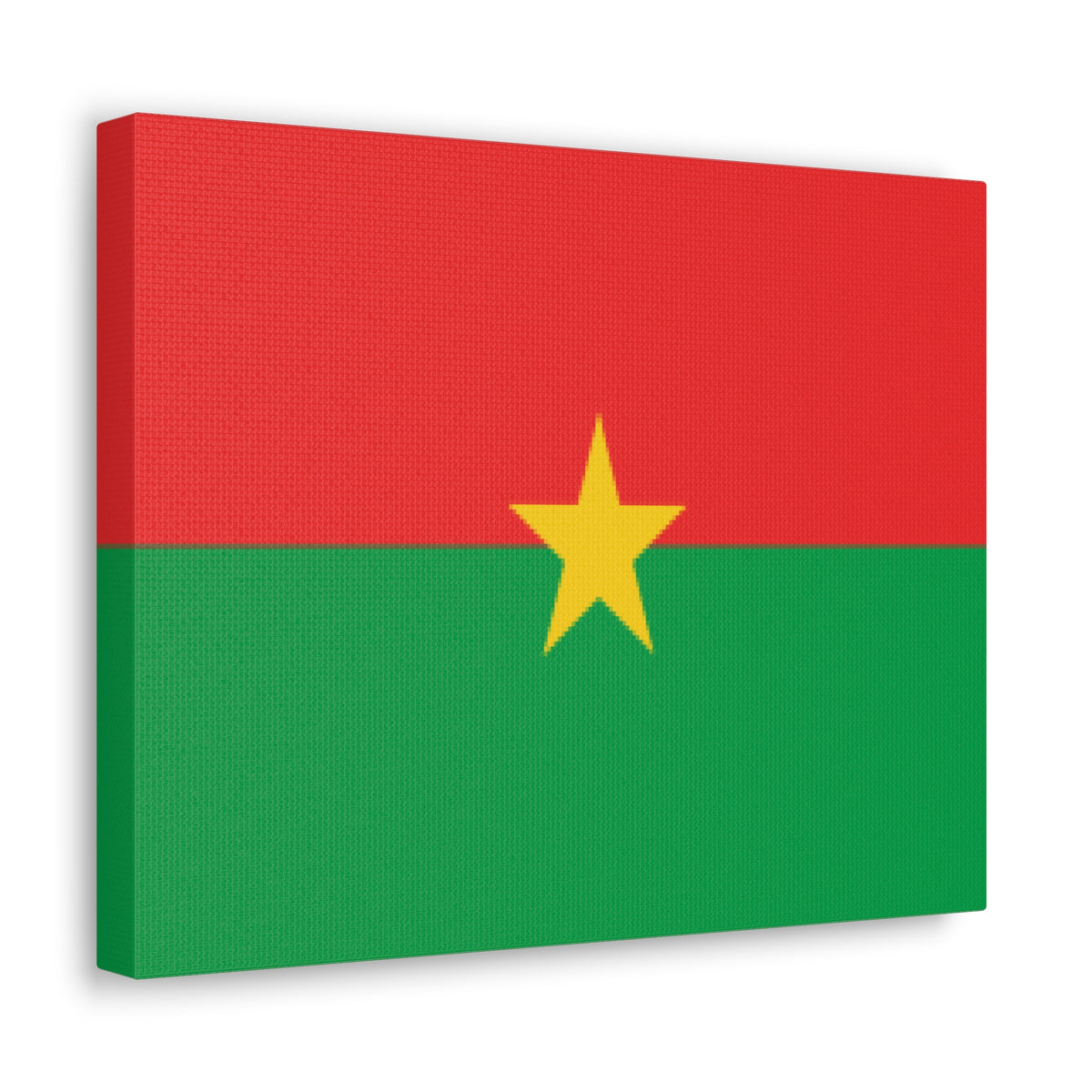 Burkina Faso Country Flag Canvas Vibrant Wall Art Unframed Home Decor-Express Your Love Gifts