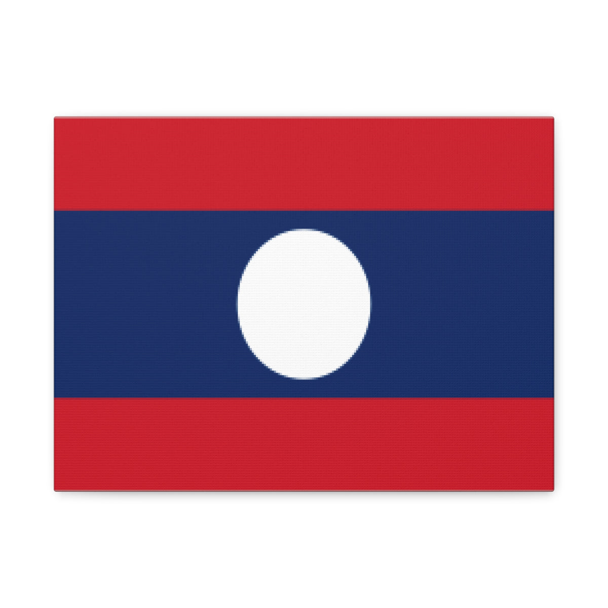 Laos Country Flag Canvas Vibrant Wall Art Unframed Home Decor-Express Your Love Gifts
