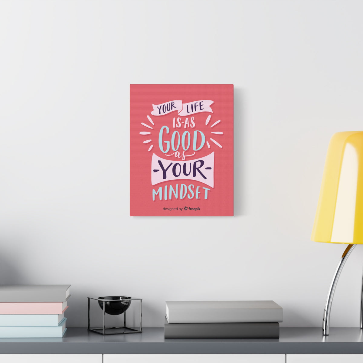 Inspirational Quote Canvas Mindset Wall Art Motivational Motto Inspiring Prints Artwork Decor Ready to Hang-Express Your Love Gifts