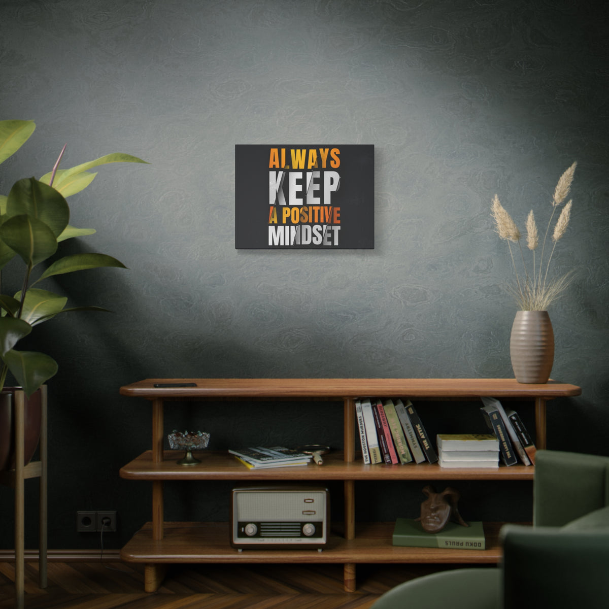 Inspirational Quote Canvas Positive Mindset Wall Art Motivational Motto Inspiring Prints Artwork Decor Ready to Hang-Express Your Love Gifts