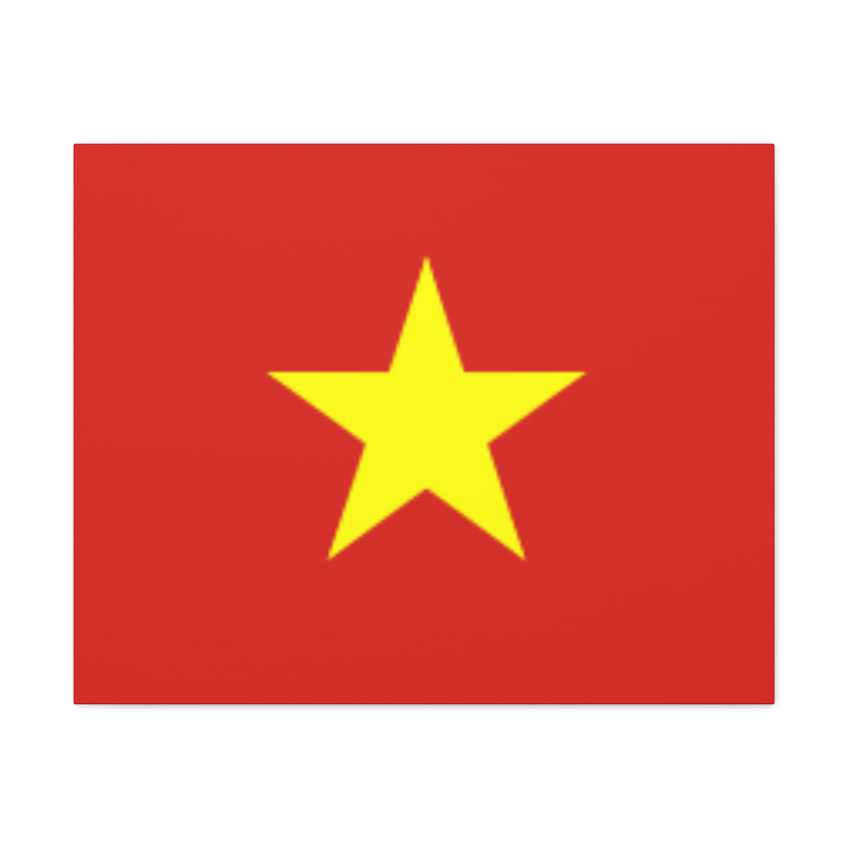 Vietnam Country Flag Canvas Vibrant Wall Art Unframed Home Decor-Express Your Love Gifts
