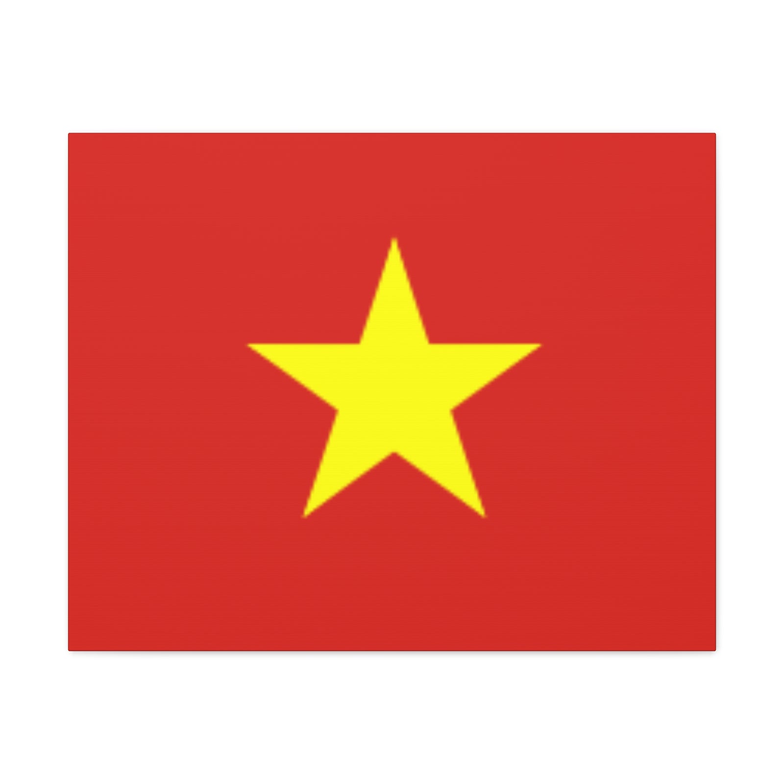 Vietnam Country Flag Canvas Vibrant Wall Art Unframed Home Decor-Express Your Love Gifts
