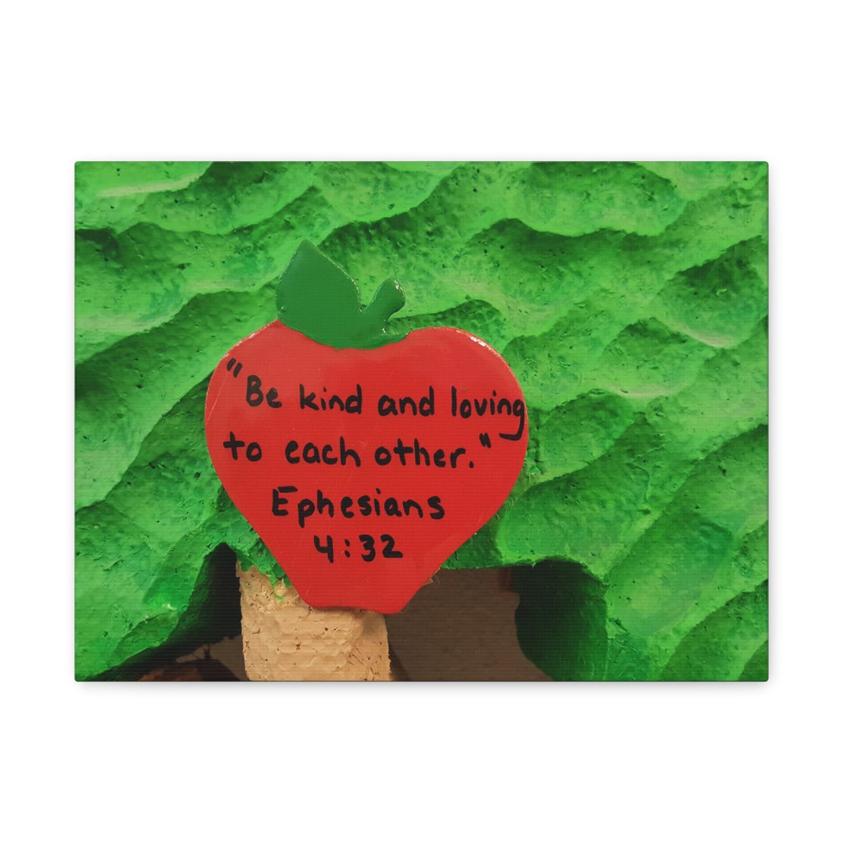 Scripture Walls Be Kind Ephesians 4:32 Bible Verse Canvas Christian Wall Art Ready to Hang-Express Your Love Gifts