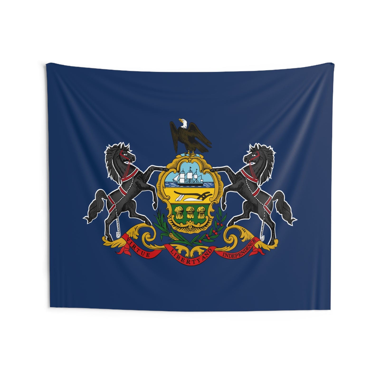 Pennsylvania State Flag Wall Hanging Tapestry-Express Your Love Gifts