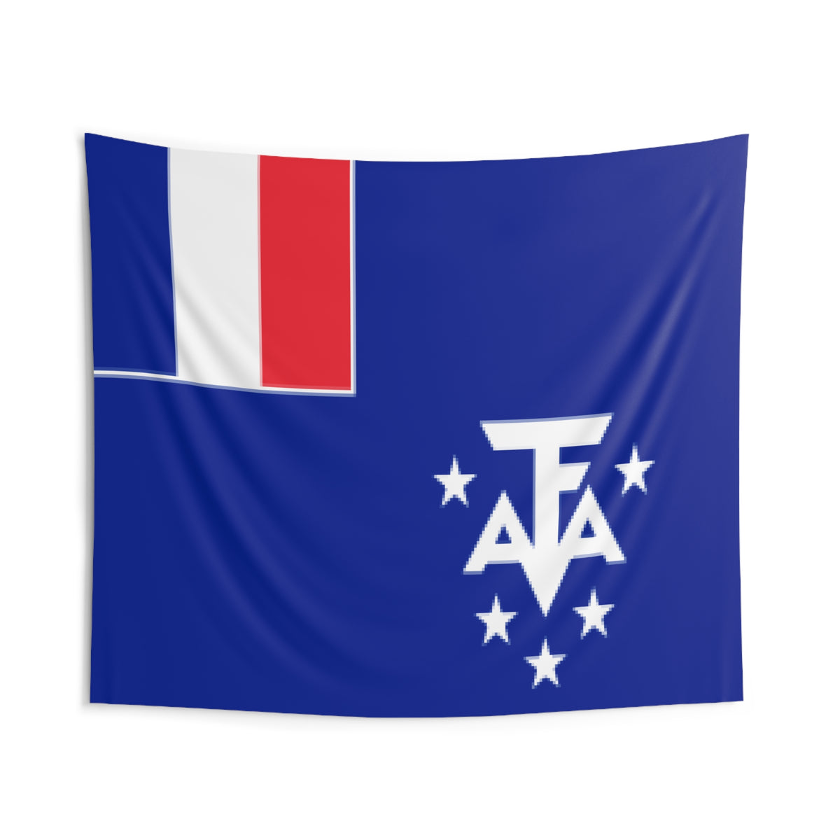 French Southern and Antarctic Lands Country Flag Wall Hanging Tapestry-Express Your Love Gifts