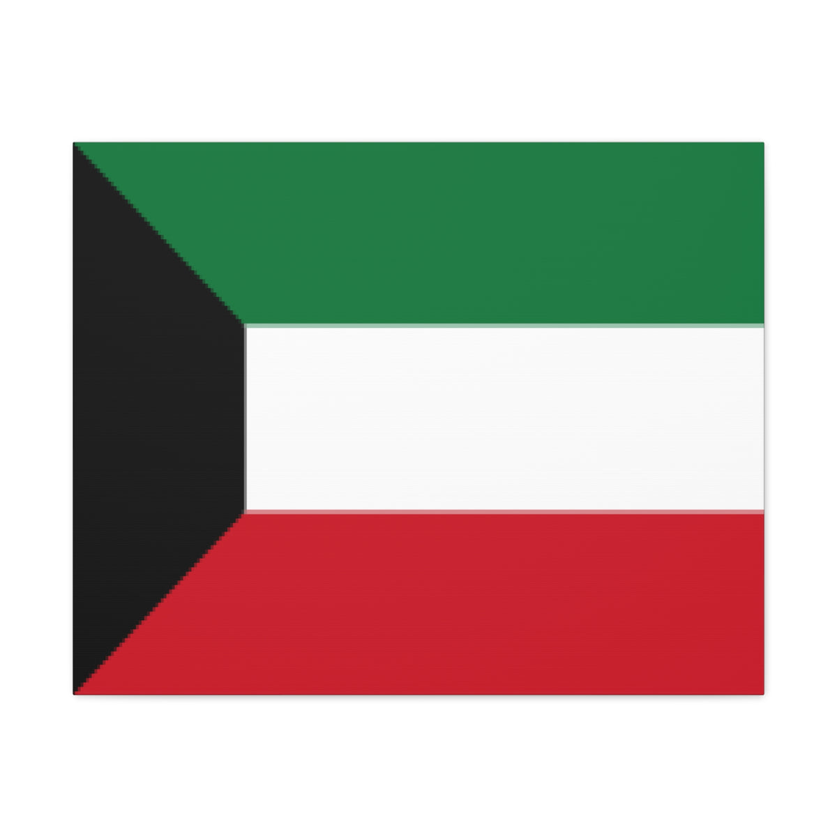 Kuwait Country Flag Canvas Vibrant Wall Art Unframed Home Decor-Express Your Love Gifts
