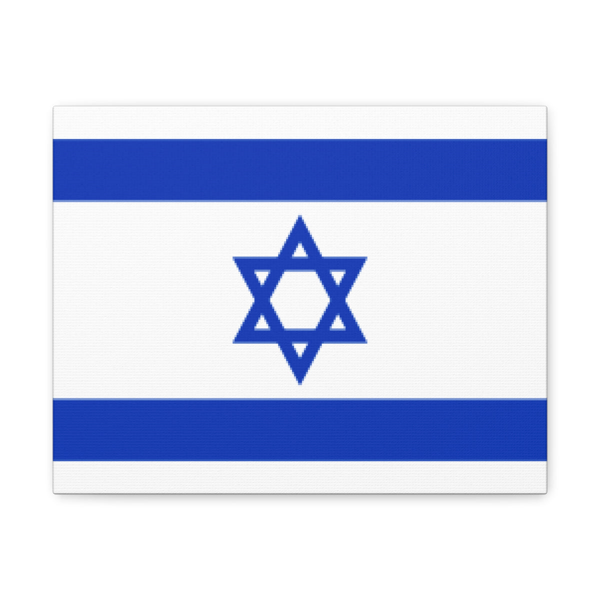 Israel Country Flag Canvas Vibrant Wall Art Unframed Home Decor-Express Your Love Gifts
