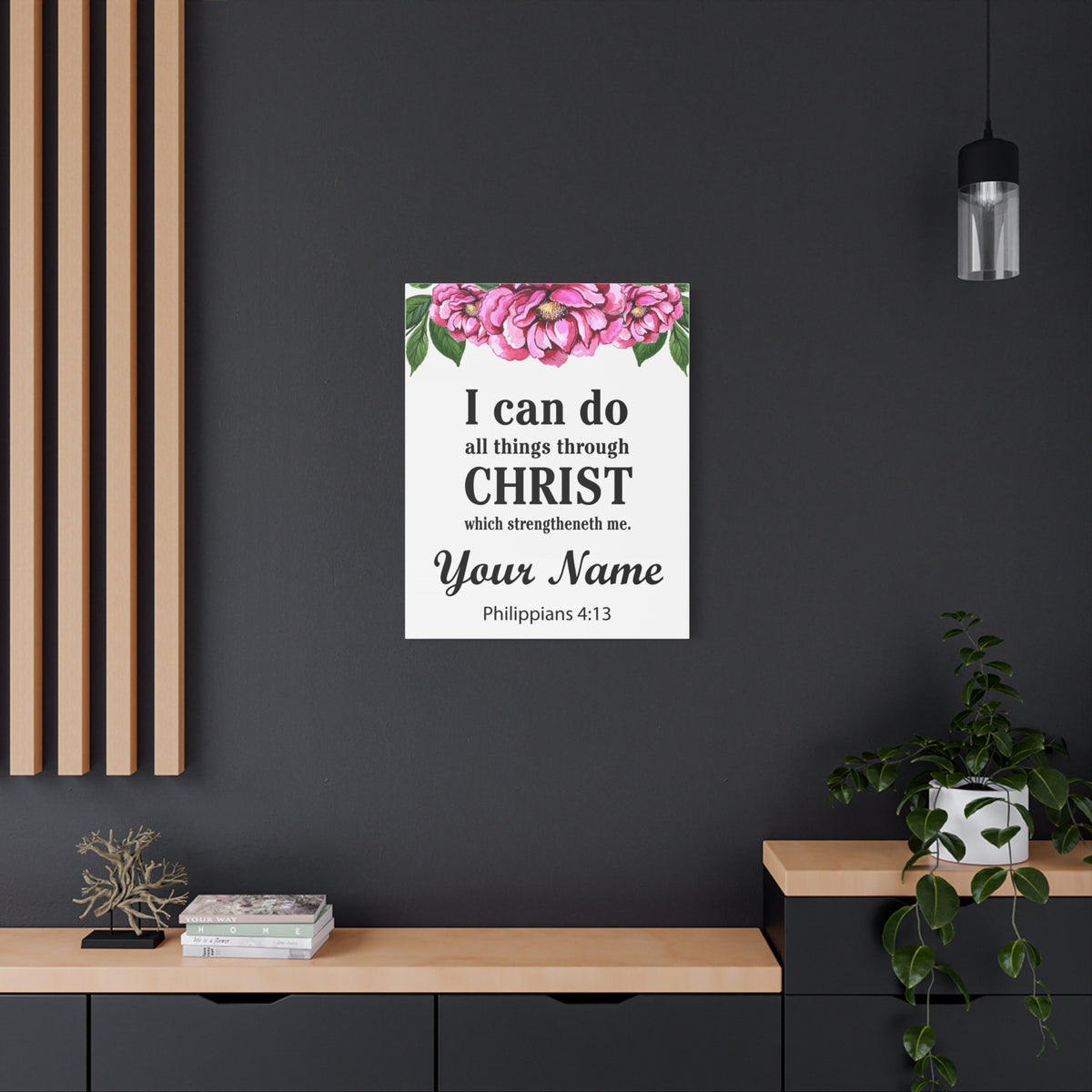 Personalized Philippians 4:13-Express Your Love Gifts