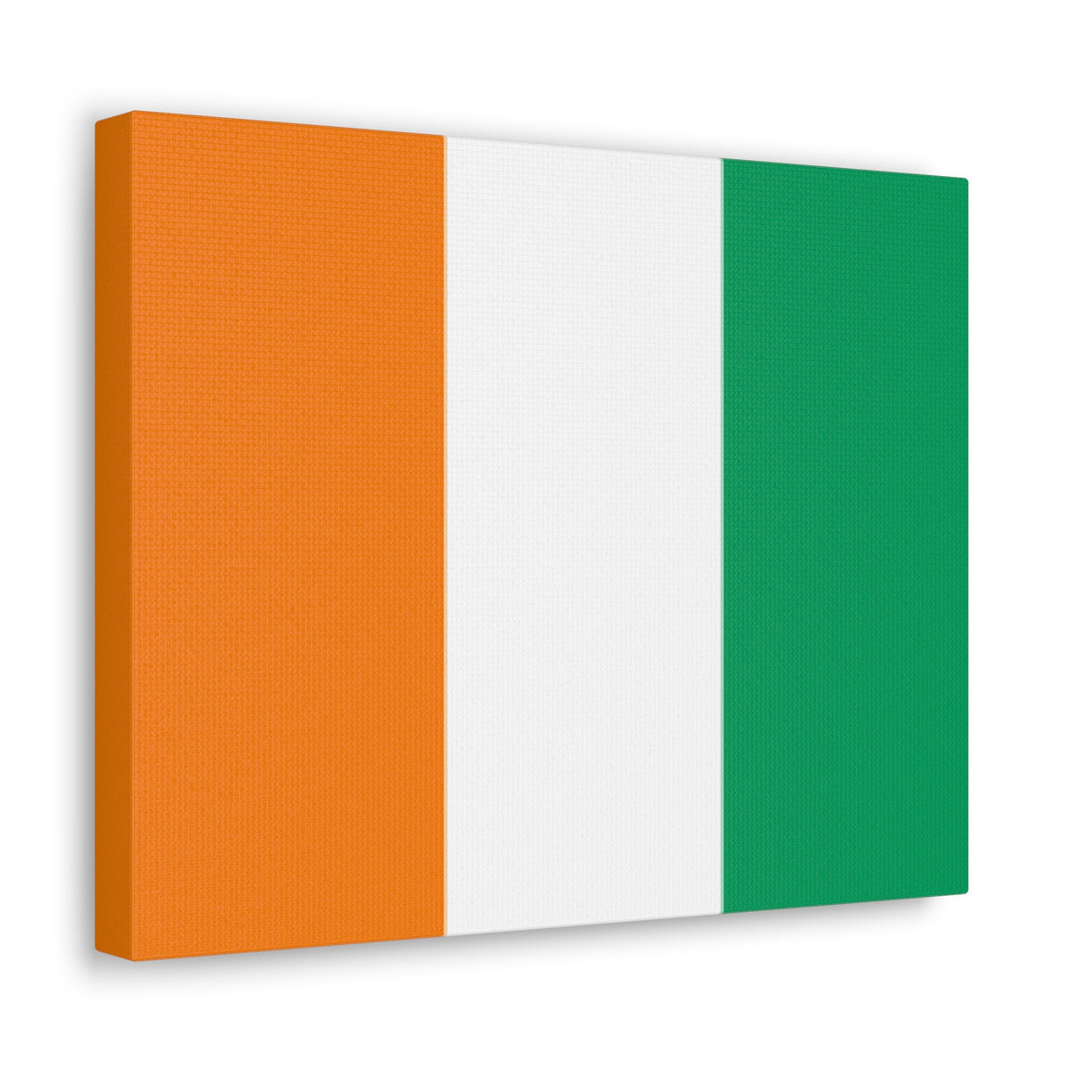Côte dIvoire Country Flag Canvas Vibrant Wall Art Unframed Home Decor-Express Your Love Gifts