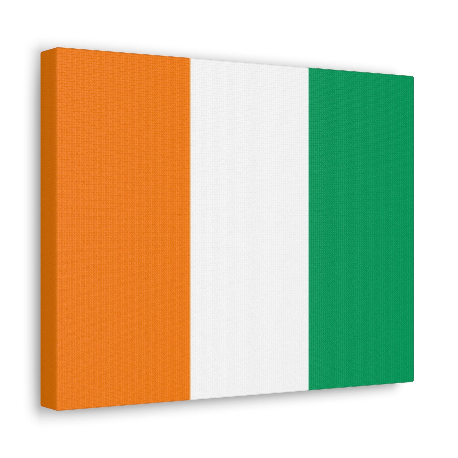 Côte dIvoire Country Flag Canvas Vibrant Wall Art Unframed Home Decor-Express Your Love Gifts
