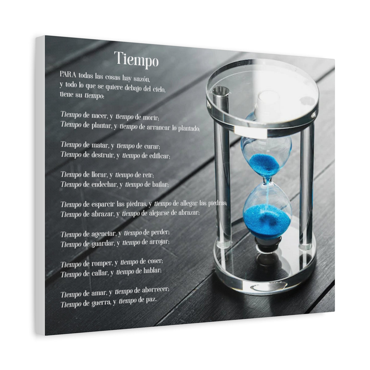 Scripture Walls Tiempo Eclesiastés 3:8 Cuadros Cristianos Para Pared En Español, Christian Wall Decor In Spanish, Arte de Jesucristo,-Express Your Love Gifts
