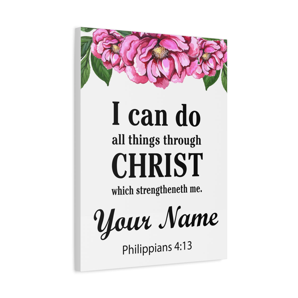 Personalized Philippians 4:13-Express Your Love Gifts