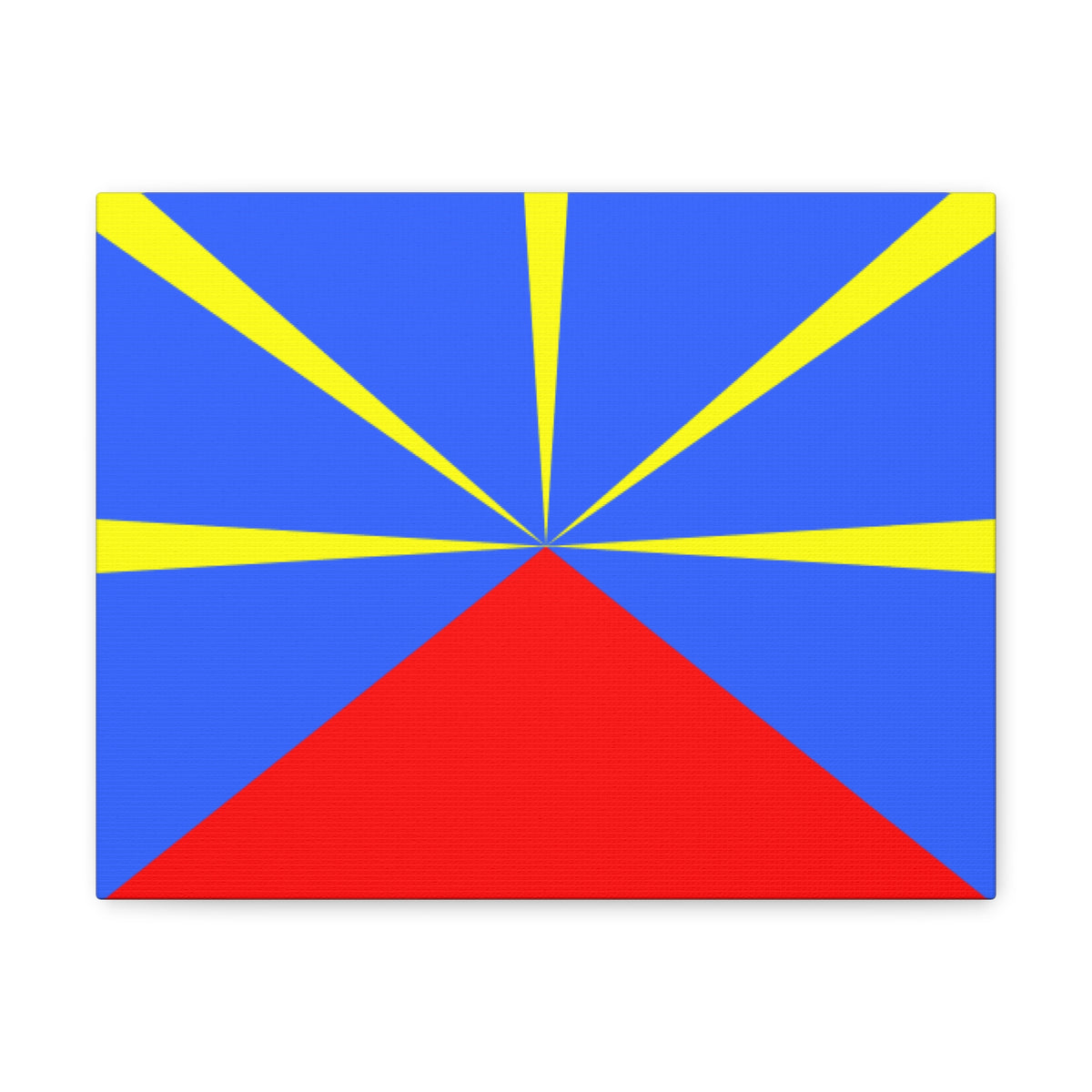 Réunion Country Flag Canvas Vibrant Wall Art Unframed Home Decor-Express Your Love Gifts