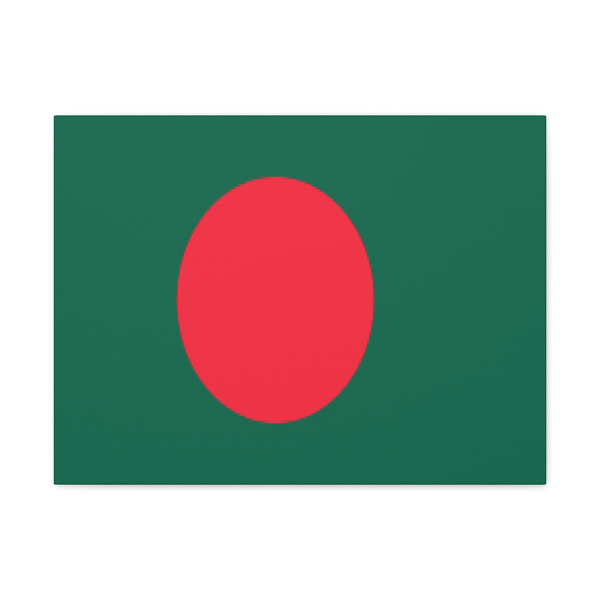 Bangladesh Country Flag Canvas Vibrant Wall Art Unframed Home Decor-Express Your Love Gifts