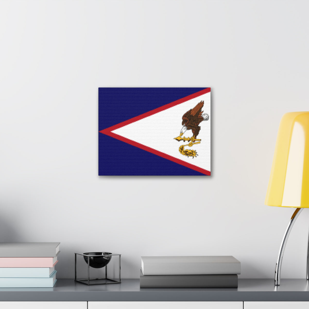 American Samoa Country Flag Canvas Vibrant Wall Art Unframed Home Decor-Express Your Love Gifts