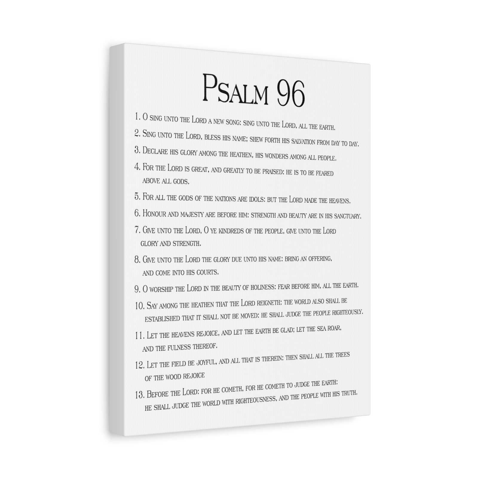 Scripture Walls Proclaiming His Glorious Wonders Psalm 96:7 Christian Wall Art Print Ready to Hang-Express Your Love Gifts