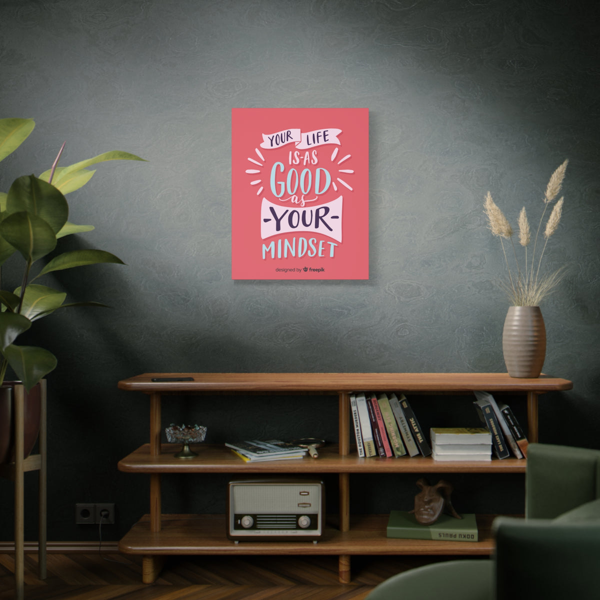 Inspirational Quote Canvas Mindset Wall Art Motivational Motto Inspiring Prints Artwork Decor Ready to Hang-Express Your Love Gifts