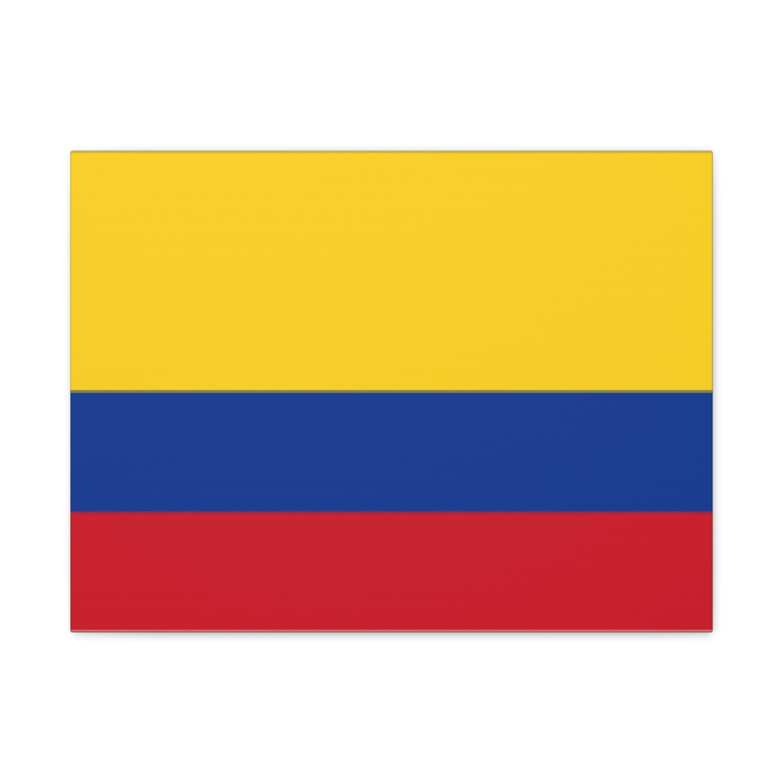 Colombia Country Flag Canvas Vibrant Wall Art Unframed Home Decor-Express Your Love Gifts