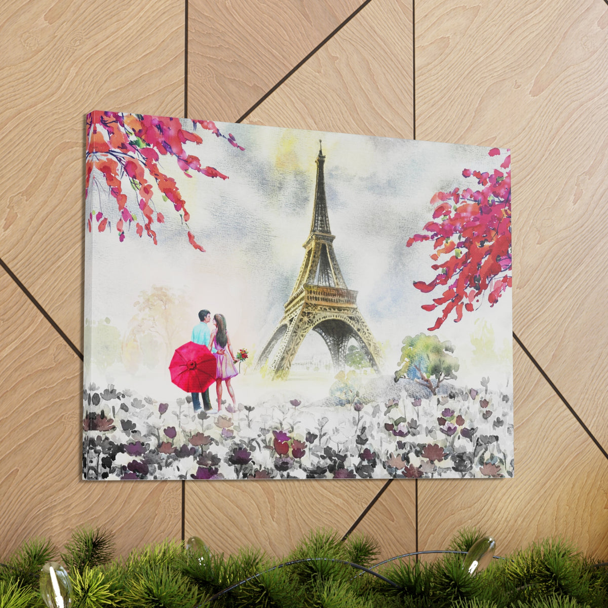 Paris European City Landscape France Canvas Artwork High-Quality Breathtaking French City for Home Decor Ready to Hang-Express Your Love Gifts