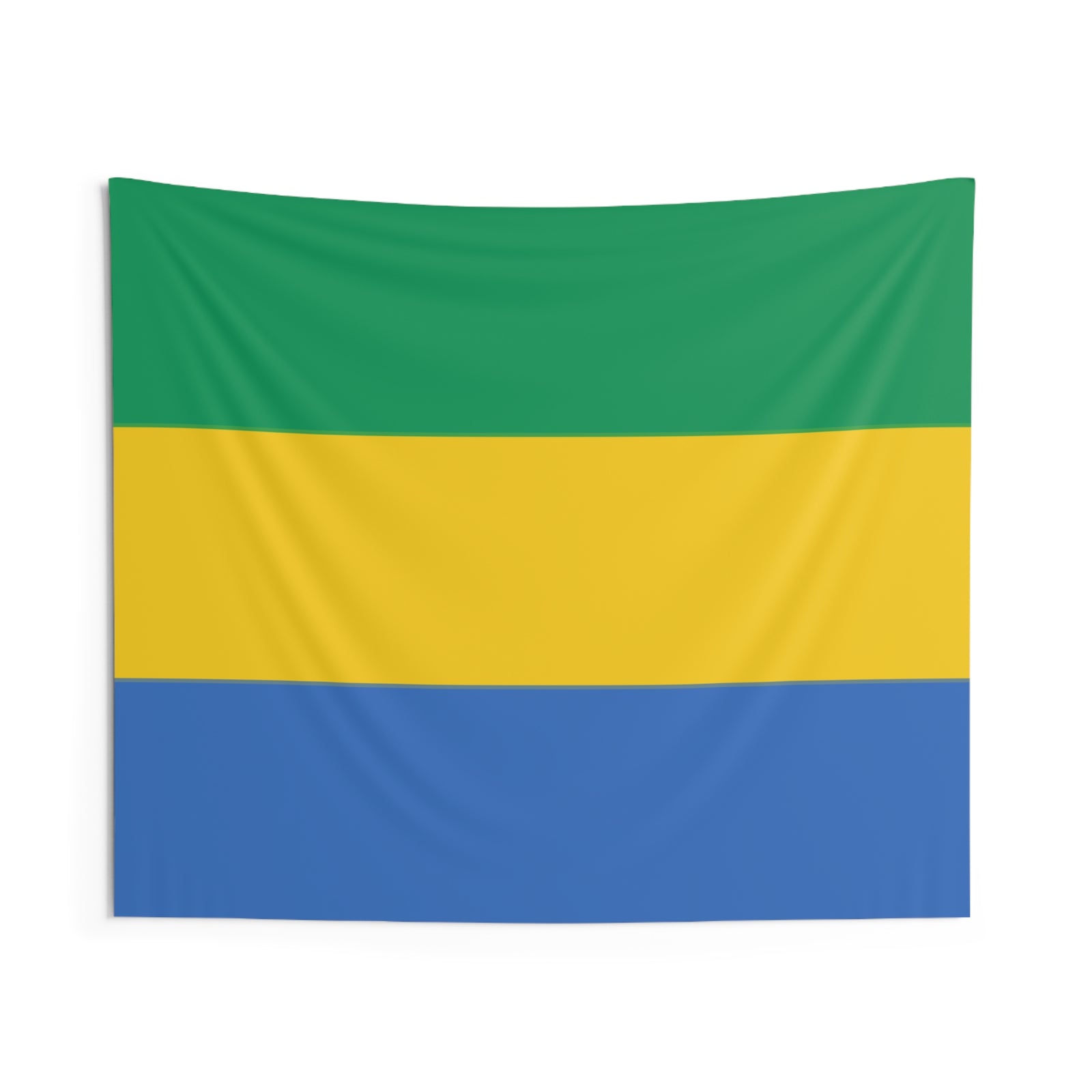 Gabon Country Flag Wall Hanging Tapestry-Express Your Love Gifts