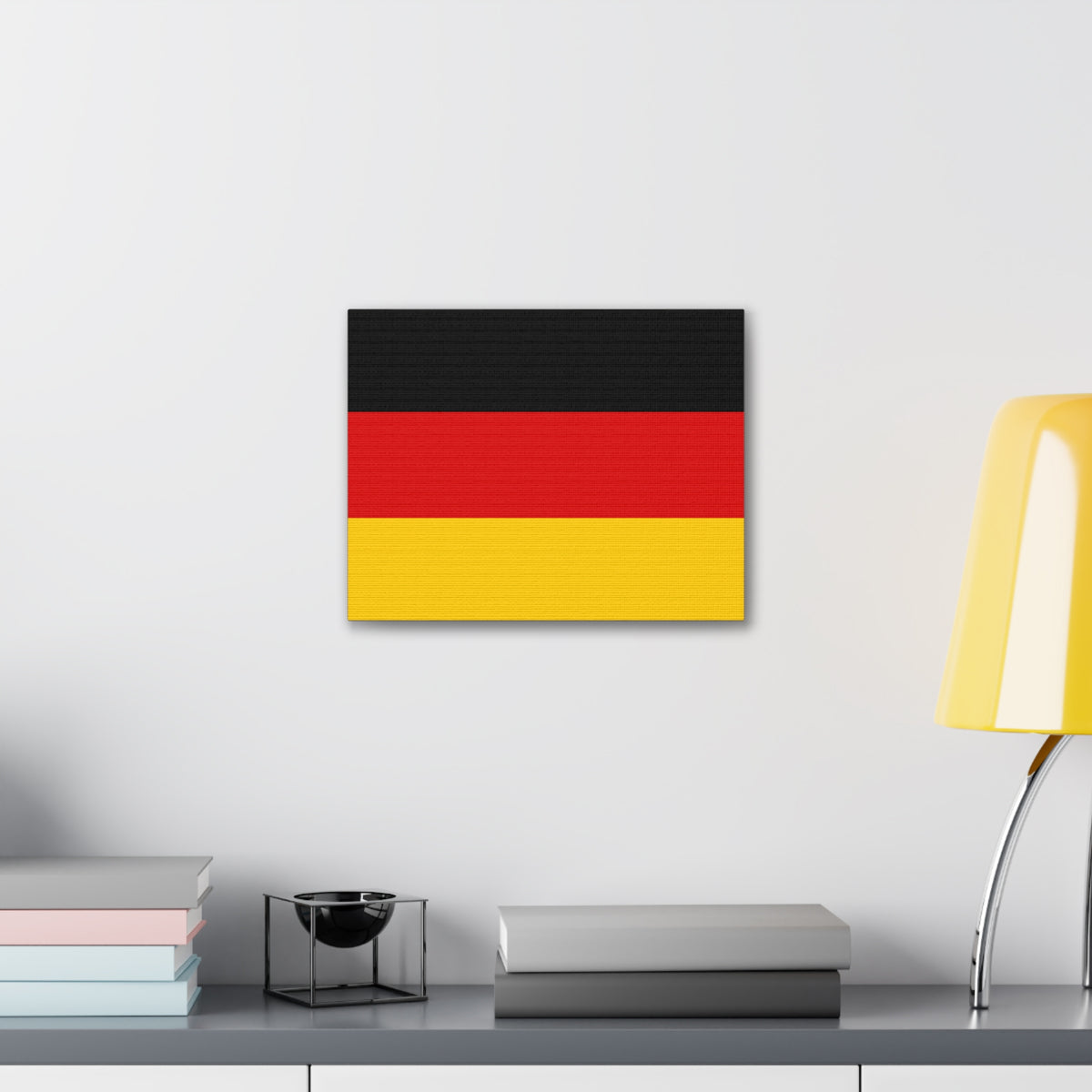 Germany Country Flag Canvas Vibrant Wall Art Unframed Home Decor-Express Your Love Gifts