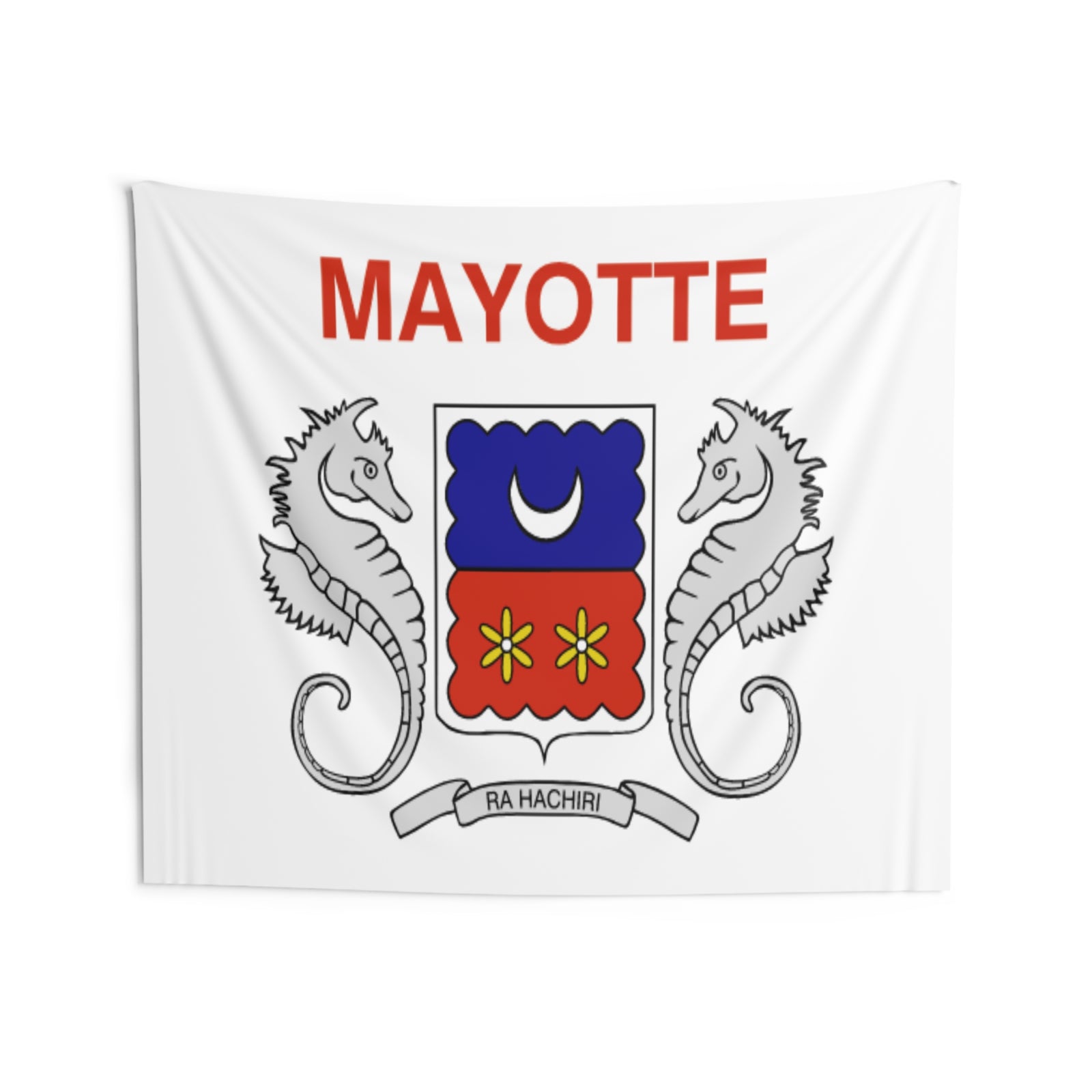 Mayotte Country Flag Wall Hanging Tapestry-Express Your Love Gifts
