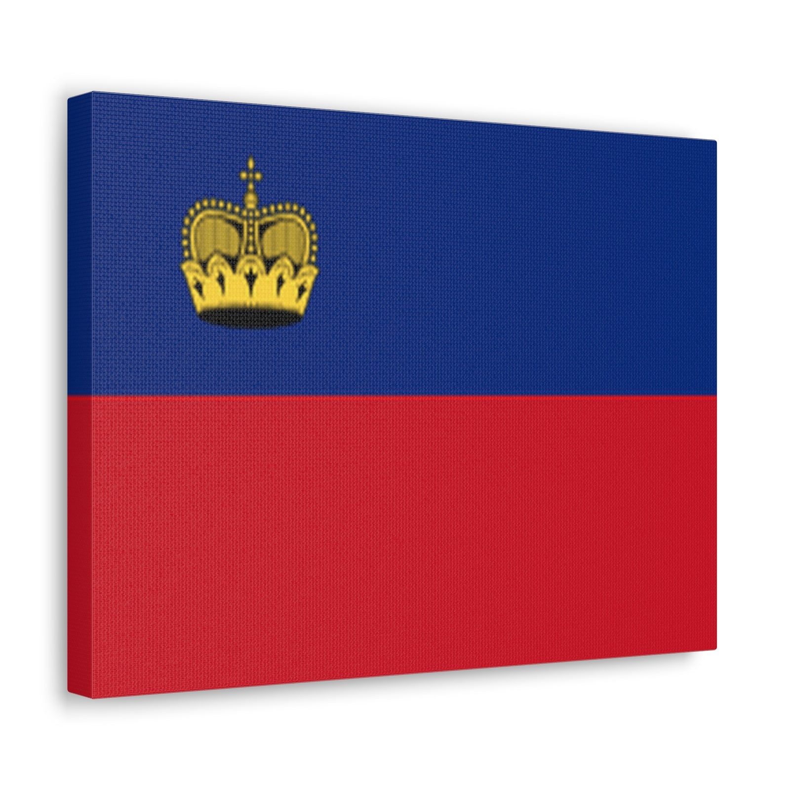 Liechtenstein Country Flag Canvas Vibrant Wall Art Unframed Home Decor-Express Your Love Gifts