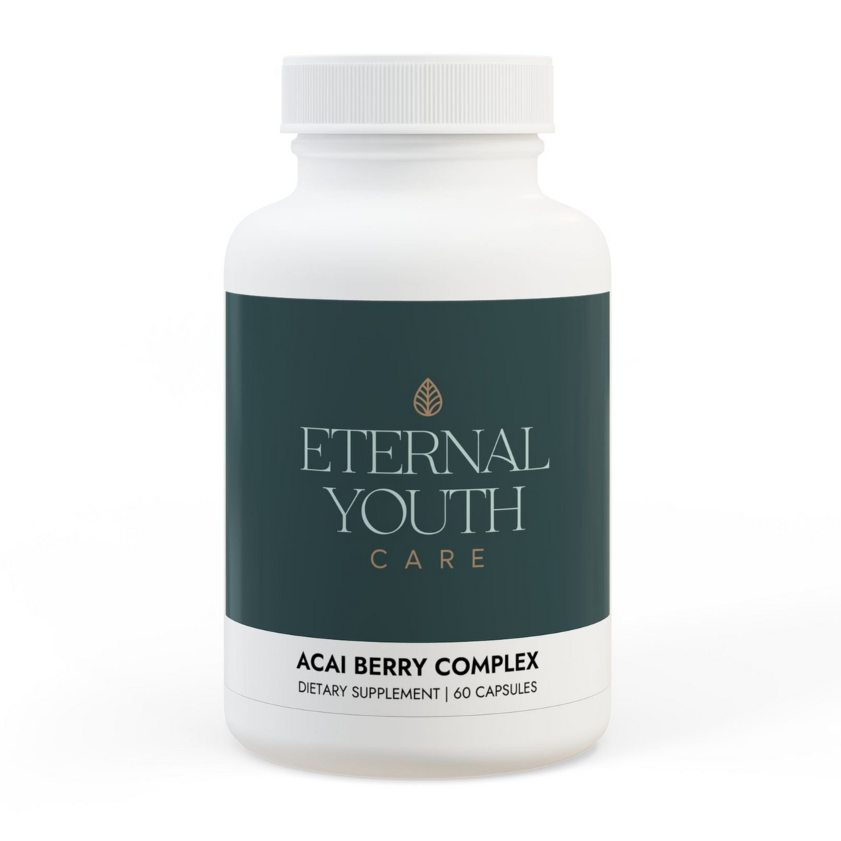 Eternal Youth Acai Berry Complex Supplement – Digestive Health &amp; Regularity Support Non-GMO, Vegan (60 Capsules)-Express Your Love Gifts