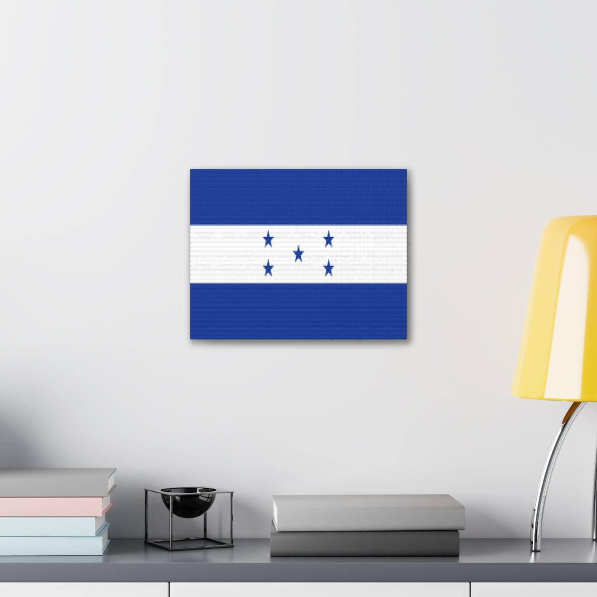 Honduras Country Flag Canvas Vibrant Wall Art Unframed Home Decor-Express Your Love Gifts