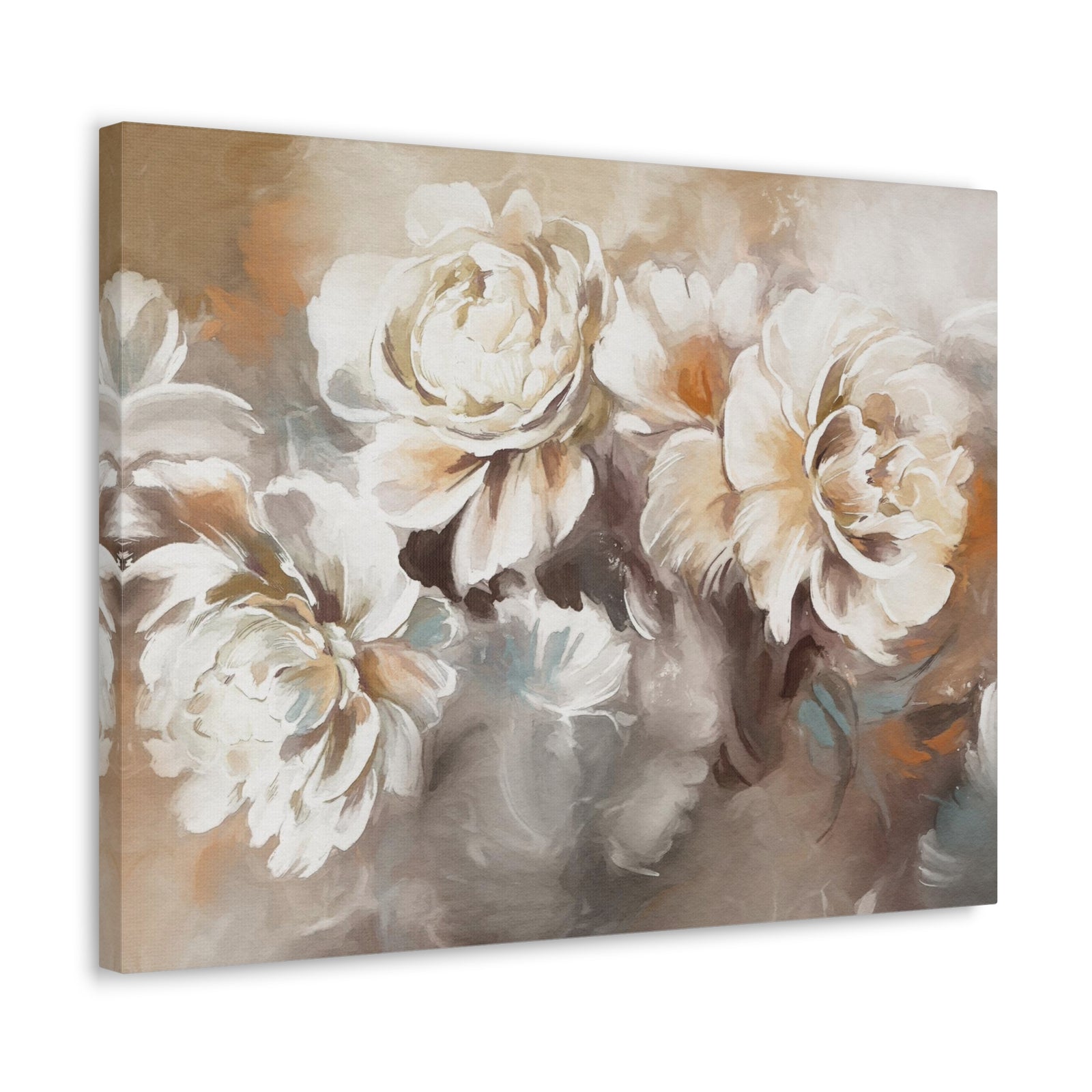 Oil Painting With Flower Rose & Peonies Flower Canvas Wall Art for Home Decor Ready-to-Hang-Express Your Love Gifts