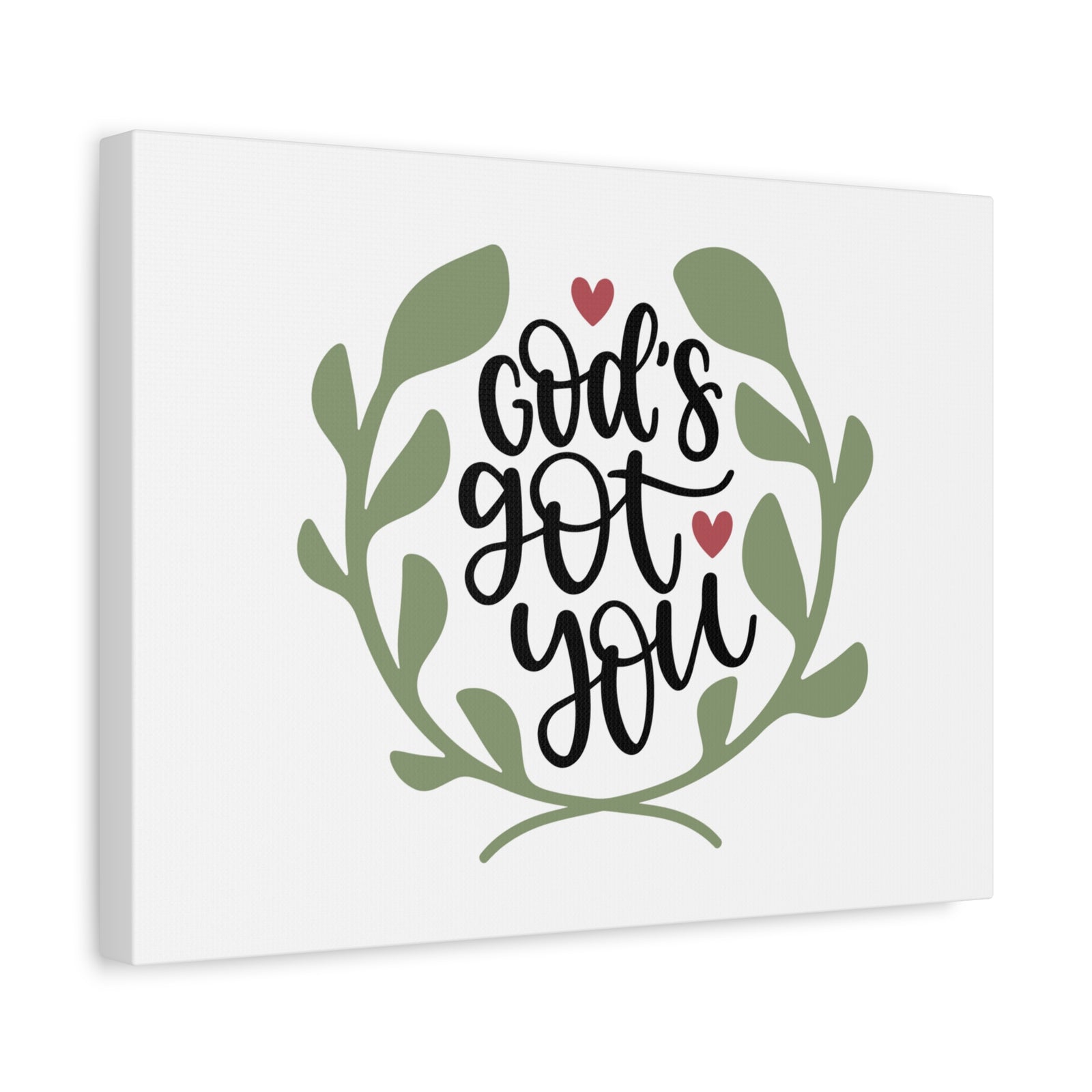 Scripture Canvas God's Got You Psalm 55:22 Christian Wall Art Bible Verse Print Ready to Hang-Express Your Love Gifts