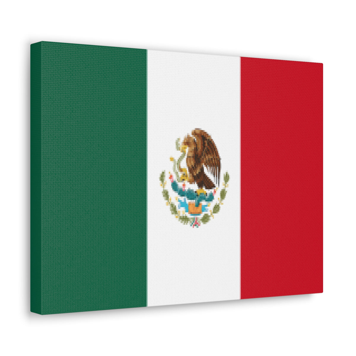 Mexico Country Flag Canvas Vibrant Wall Art Unframed Home Decor-Express Your Love Gifts