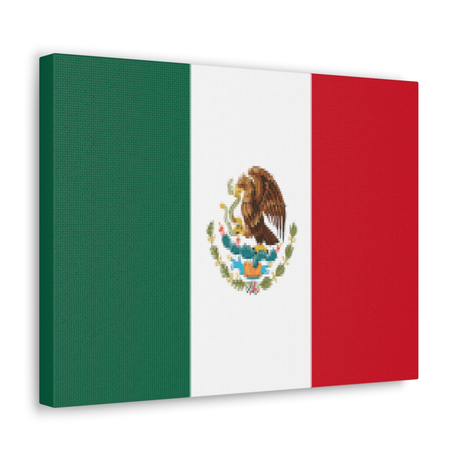 Mexico Country Flag Canvas Vibrant Wall Art Unframed Home Decor-Express Your Love Gifts