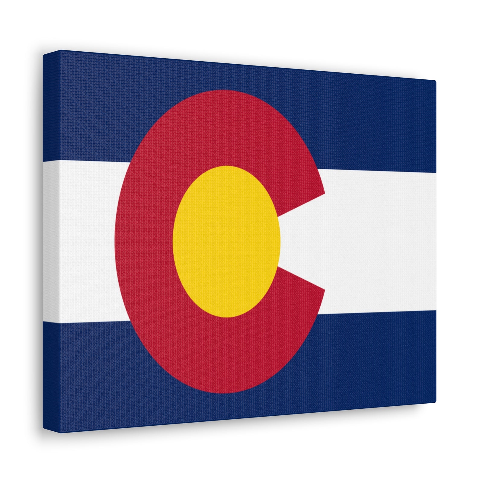Colorado State Flag Canvas Vibrant Wall Art Unframed Home Decor-Express Your Love Gifts