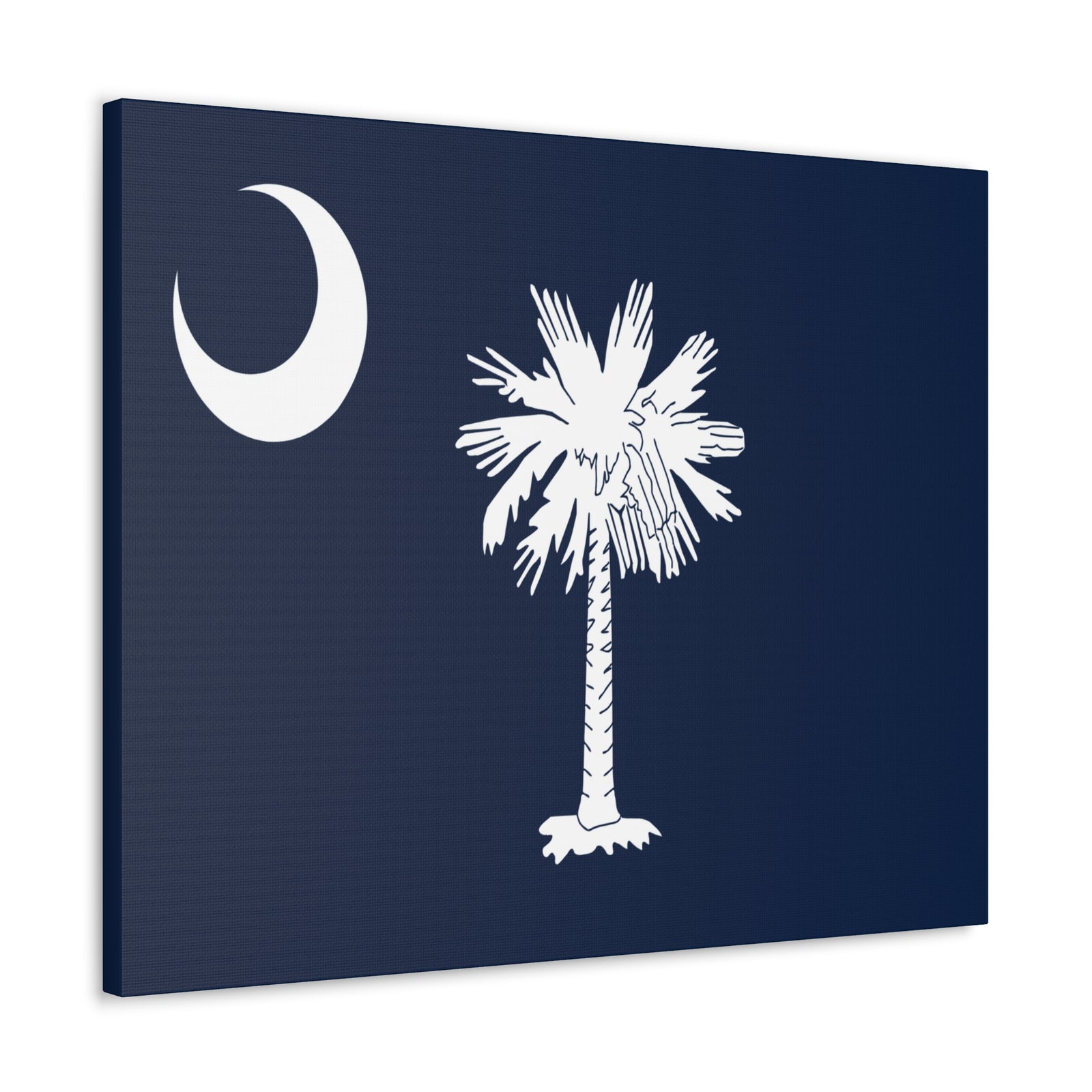 South Carolina Stage Flag Canvas Vibrant Wall Art Unframed Home Decor-Express Your Love Gifts