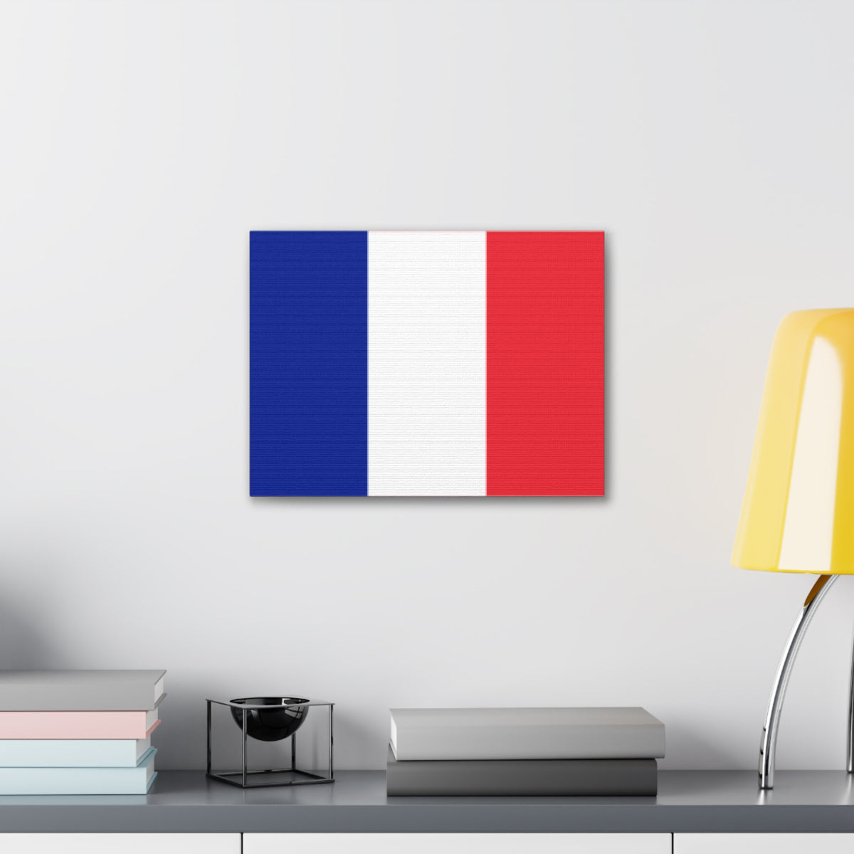 France Country Flag Canvas Vibrant Wall Art Unframed Home Decor-Express Your Love Gifts