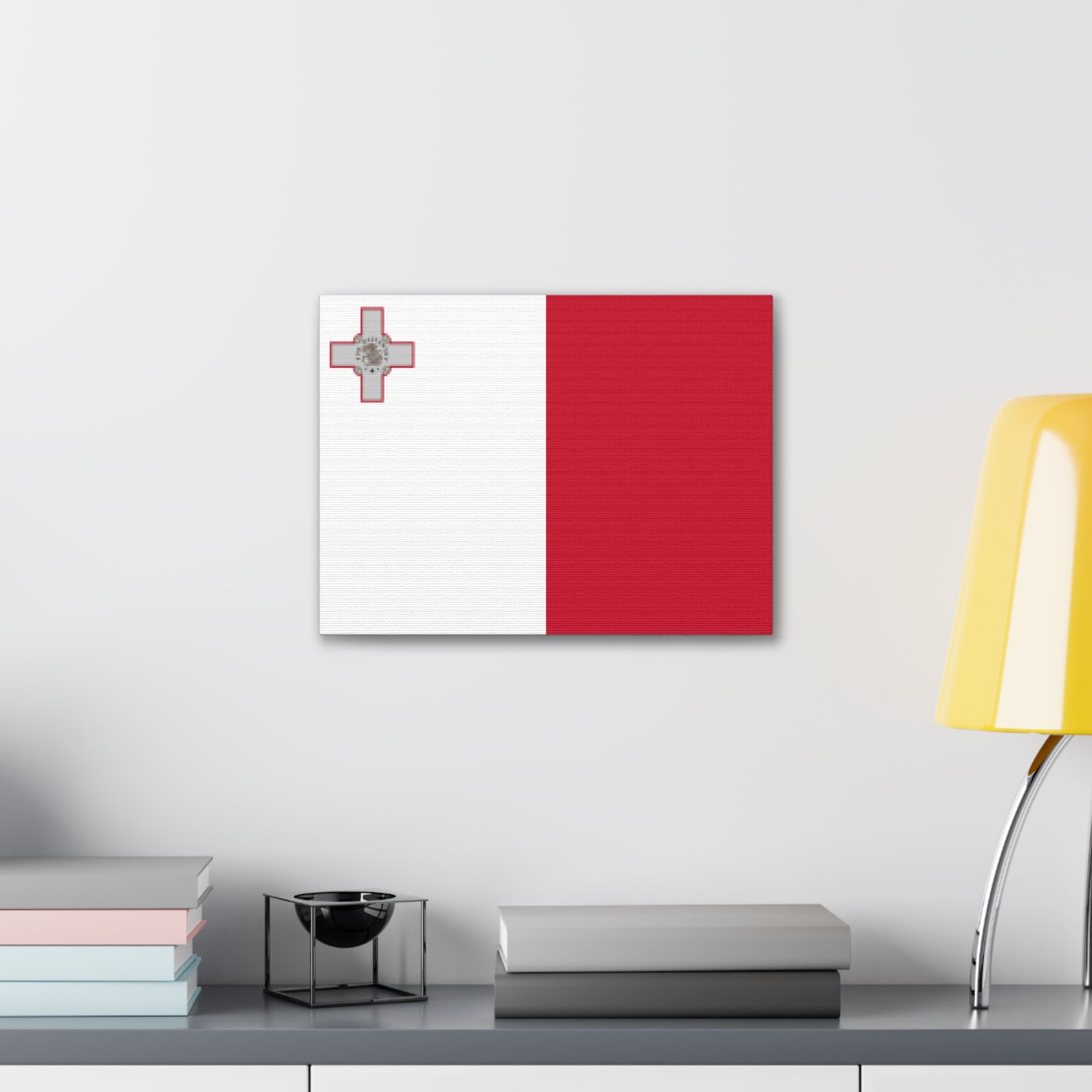 Malta Country Flag Canvas Vibrant Wall Art Unframed Home Decor-Express Your Love Gifts