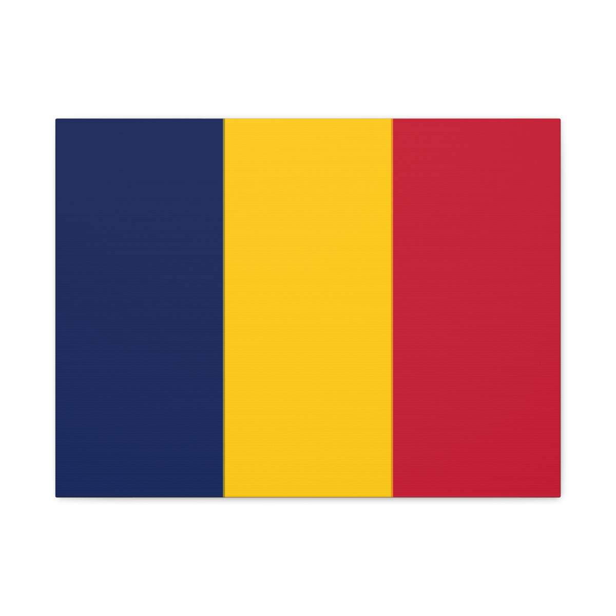 Chad Country Flag Canvas Vibrant Wall Art Unframed Home Decor-Express Your Love Gifts