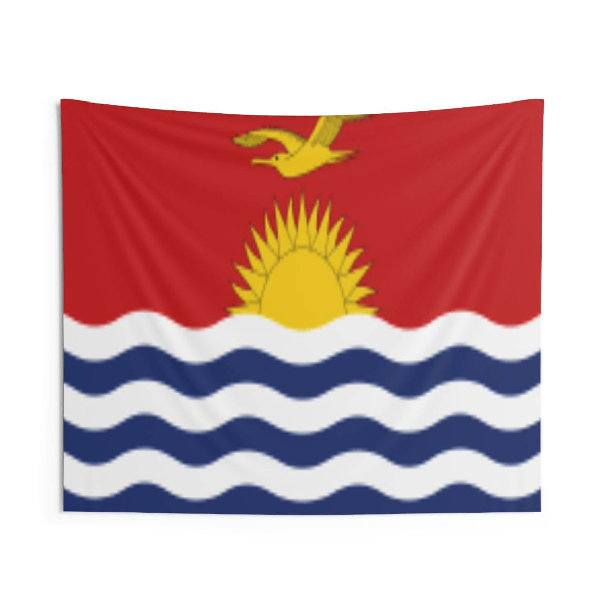 Kiribati Country Flag Wall Hanging Tapestry-Express Your Love Gifts