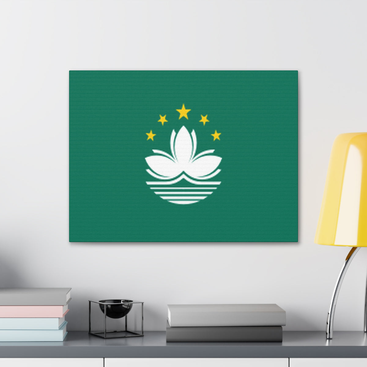 Macau Country Flag Canvas Vibrant Wall Art Unframed Home Decor-Express Your Love Gifts