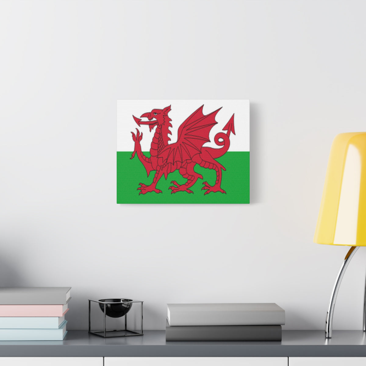 Wales Country Flag Canvas Vibrant Wall Art Unframed Home Decor-Express Your Love Gifts